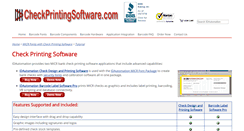 Desktop Screenshot of checkprintingsoftware.com